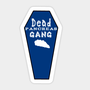 Dead Pancreas Gang - Navy Blue Sticker